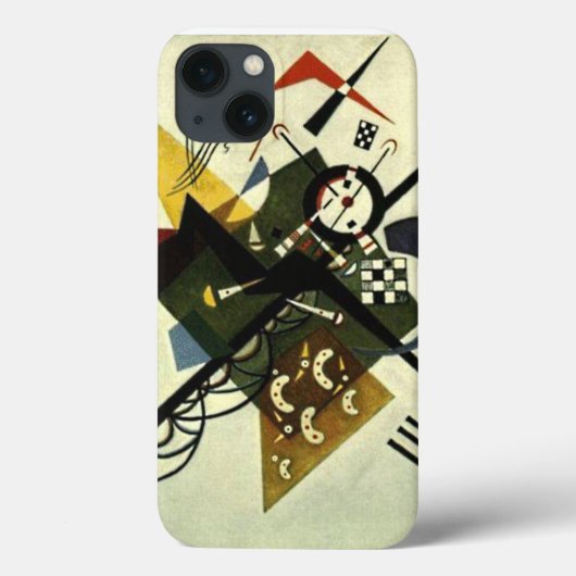 Kandinsky auf Weiß II Case-Mate iPhone Hülle (Rückseite)