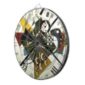 Kandinsky auf Weiß II Dartscheibe (Vorderseite rechts)