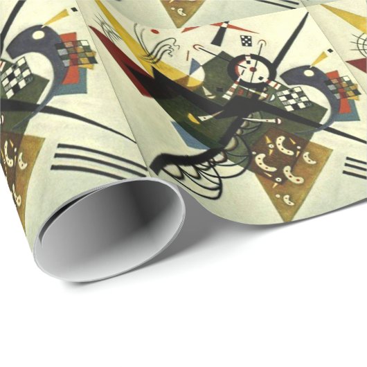 Kandinsky auf Weiß II Geschenkpapier (Rolleneckpunkt)