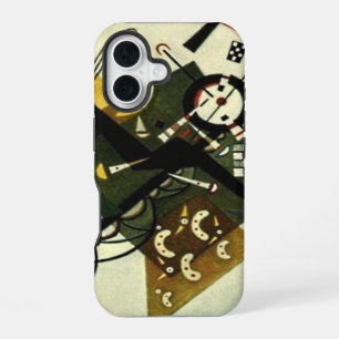Kandinsky Auf Weiß II iPhone 16 Hülle