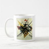 Kandinsky auf Weiß II Kaffeetasse (Links)