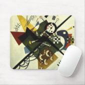 Kandinsky auf Weiß II Mousepad (Mit Mouse)