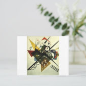 Kandinsky auf Weiß II Postkarte (Stehend Vorderseite)