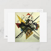 Kandinsky auf Weiß II Postkarte (Vorne/Hinten)