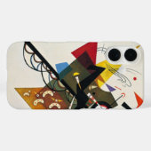 Kandinsky auf zwei Abstrakten weißen Gemälden Case-Mate iPhone Hülle (Rückseite (Horizontal))