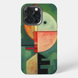 Kandinsky Aufwärts Abstraktes Gemälde Grün iPhone 13 Pro Hülle