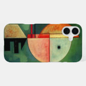 Kandinsky Aufwärts Abstraktes Gemälde iPhone Hülle (Rückseite (Horizontal))