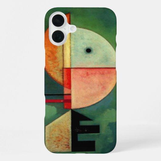 Kandinsky Aufwärts Abstraktes Gemälde iPhone Hülle (Rückseite)