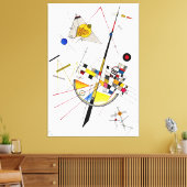 KANDINSKY - AUSSPRACHE - 1923 - Bauhaus - Leinwanddruck (Insitu (Wohnzimmer))