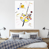 KANDINSKY - AUSSPRACHE - 1923 - Bauhaus - Leinwanddruck (Insitu (Schlafzimmer))