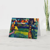 Kandinsky - Baum des Lebens Karte (Vorderseite)