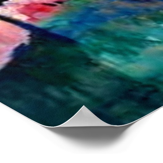 Kandinsky - Baum des Lebens Poster (Ecke)