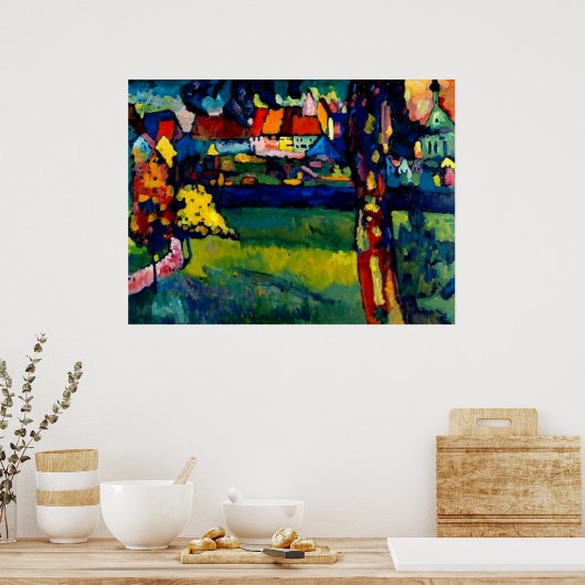 Kandinsky - Baum des Lebens Poster (Küche)