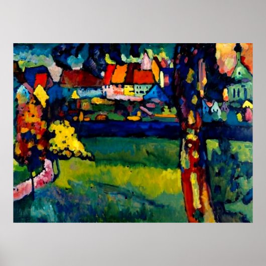 Kandinsky - Baum des Lebens Poster (Vorne)