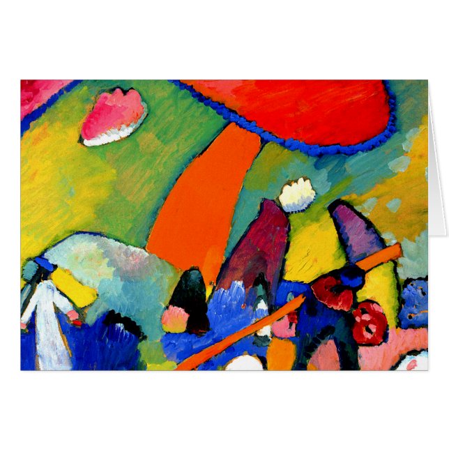 Kandinsky - Beach Scene (Vorderseite (Horizontal))