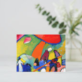 Kandinsky - Beach Scene Postkarte (Stehend Vorderseite)
