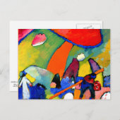 Kandinsky - Beach Scene Postkarte (Vorne/Hinten)