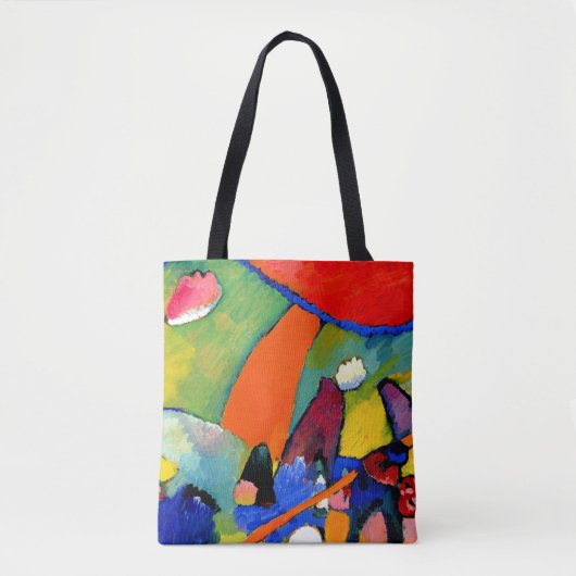 Kandinsky - Beach Scene Tasche (Vorderseite)