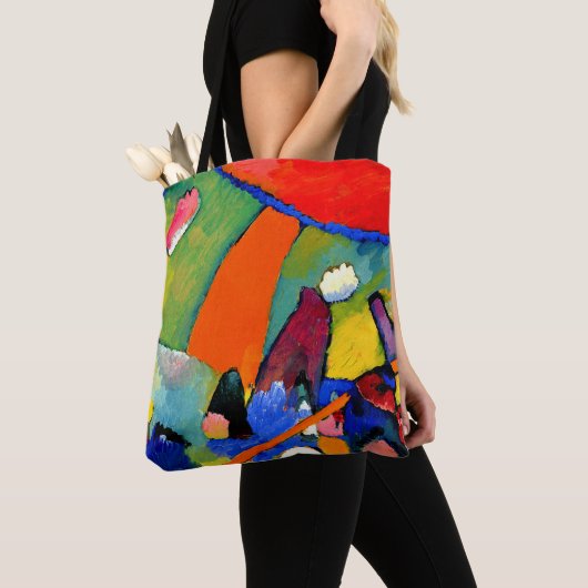 Kandinsky - Beach Scene Tasche (Von Nahem)