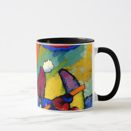 Kandinsky - Beach Scene Tasse (Rechts)