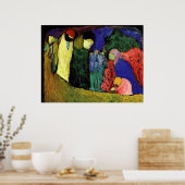 Kandinsky - Begegnung Poster (Küche)