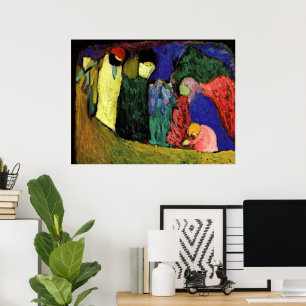Kandinsky - Begegnung Poster