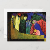 Kandinsky - Begegnung Postkarte (Vorne/Hinten)