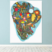 KANDINSKY - BESTELLUNG - 1938 - LEINWANDDRUCK (Insitu (Holzboden))