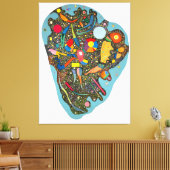 KANDINSKY - BESTELLUNG - 1938 - LEINWANDDRUCK (Insitu (Wohnzimmer))