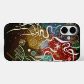 Kandinsky-Bewegung I Abstrakte Malerei Case-Mate iPhone Hülle (Rückseite (Horizontal))
