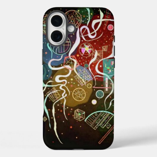 Kandinsky-Bewegung I Abstrakte Malerei Case-Mate iPhone Hülle (Rückseite)