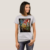 Kandinsky-Bewegung I Abstrakte Malerei T-Shirt (Vorne ganz)