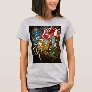 Kandinsky-Bewegung I Abstrakte Malerei T-Shirt