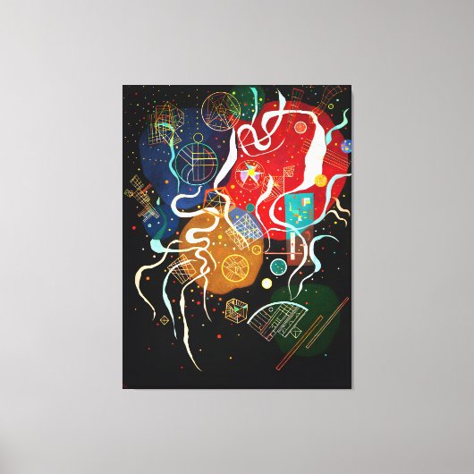 KANDINSKY - BEWEGUNG I (Bewegung I) - 1935 - Leinwanddruck (Vorderseite)