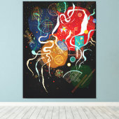 KANDINSKY - BEWEGUNG I (Bewegung I) - 1935 - Leinwanddruck (Insitu (Holzboden))
