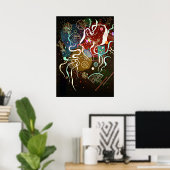 Kandinsky - Bewegung I Poster (Heimbüro)