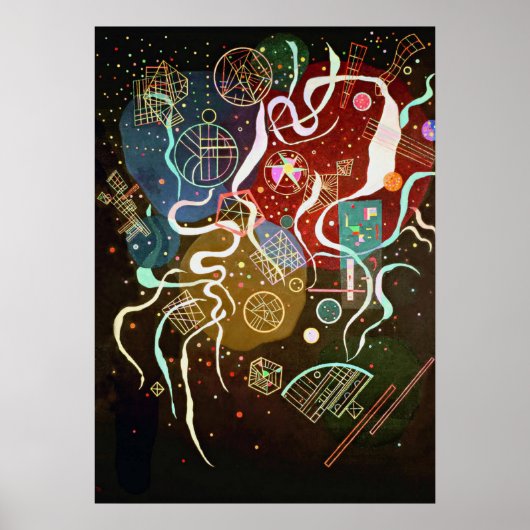Kandinsky - Bewegung I Poster (Vorne)