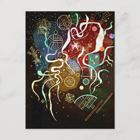 Kandinsky - Bewegung I, Postkarte (Vorderseite)
