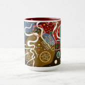 Kandinsky - Bewegung I Tasse (Zentrum)