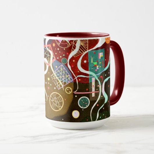 Kandinsky - Bewegung I Tasse (VorderseiteRechts)