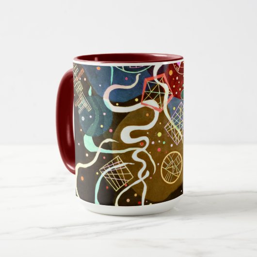 Kandinsky - Bewegung I Tasse (Vorderseite Links)