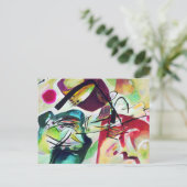 Kandinsky Black Arch Postcard Postkarte (Stehend Vorderseite)