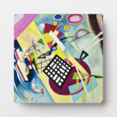 Kandinsky - Black Grid, beliebte abstrakte Kunst, Fotoplatte (Vorderseite)