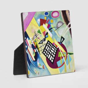 Kandinsky - Black Grid, beliebte abstrakte Kunst, Fotoplatte