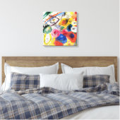 Kandinsky Black Lines Leinwanddruck (Insitu (Schlafzimmer))