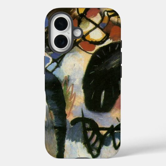 Kandinsky Black Spot Abstrakt Artwork Case-Mate iPhone Hülle (Rückseite)