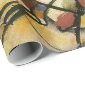 Kandinsky Black Spot Abstrakt Artwork Geschenkpapier (Rolleneckpunkt)