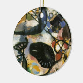 Kandinsky Black Spot Abstrakt Artwork Keramik Ornament (Links)
