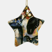 Kandinsky Black Spot Abstrakt Artwork Keramikornament (Rechts)