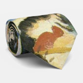 Kandinsky Black Spot Abstrakt Artwork Krawatte (Gerollt)